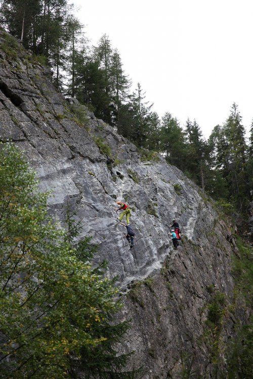 Teambuilding na skalách