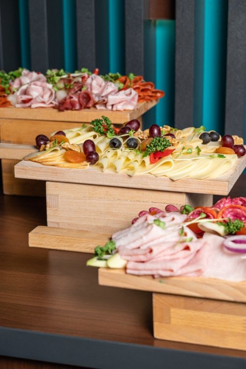 Bufety v Á la carte rštaurácii v hoteli Sitno