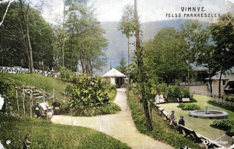 Vyhne historická foto
